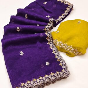 Saree (Royal Purple)