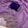 Saree (Pastel Lavender)