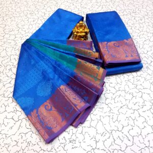 Royal Blue Silk Saree