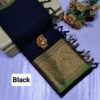 chettinadu cotton 
Colour :black with green
