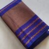 Chettinadu cotton saree brown colour