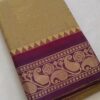 Chettinadu cotton saree camel brown colour