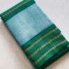Chettinadu cotton saree sky blue colour