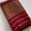 Chettinadu cotton saree brown colour
